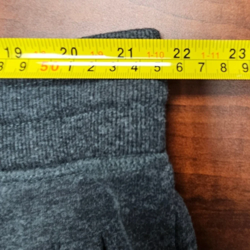 Dip Mens 3XLT Fleece Sweatpants Gray Heather Drawstring Joggers Tall XL 3XL